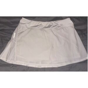 Head Women's White Golf/Tennis Athletic Skort, Size XL‎